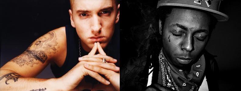 Lil Wayne & Eminem. August 14, 2010, 8:43 pm. Filed under: College, Hip Hop, 